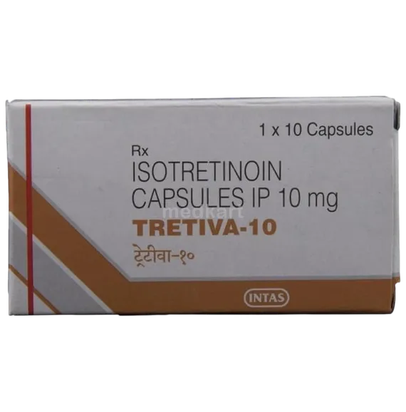 tretiva 10mg capsule 10's